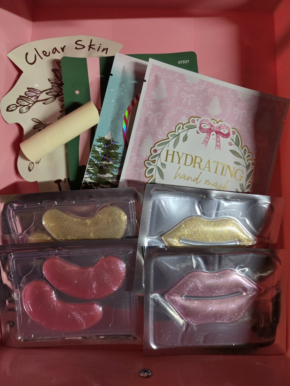 Hydrating Face, Hand & Foot Masks with Eye & Lip Gel Patches